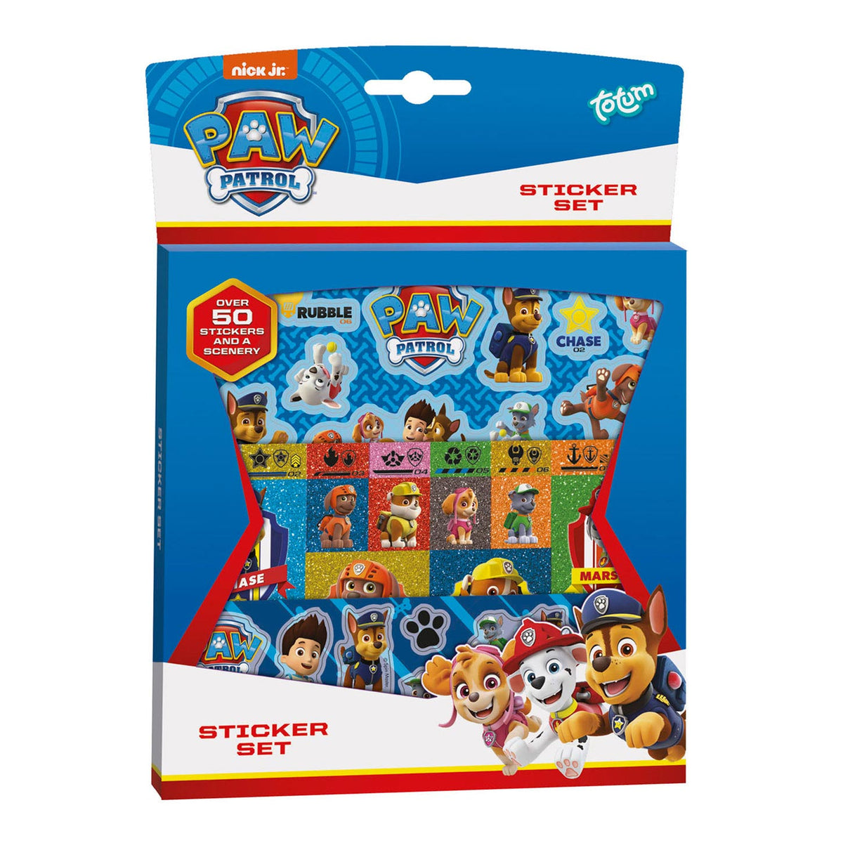 Totum Paw Patrol Aufkleber-Set
