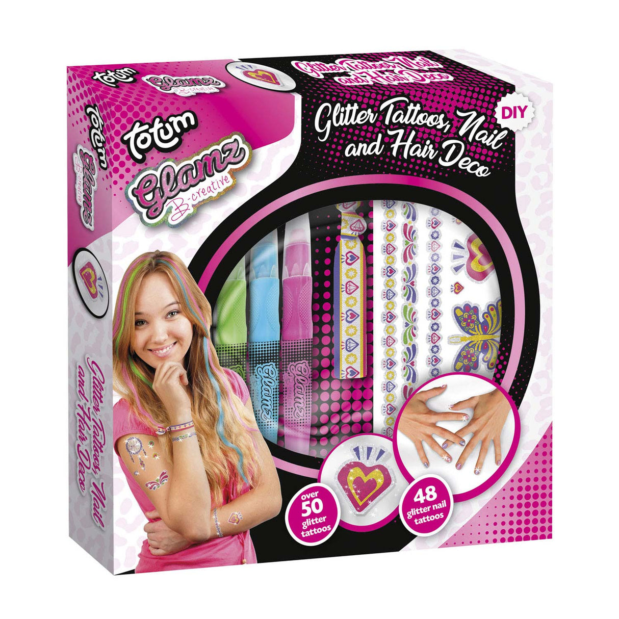 Totum Glamz Glitter Tattooen an Hoer Chalk