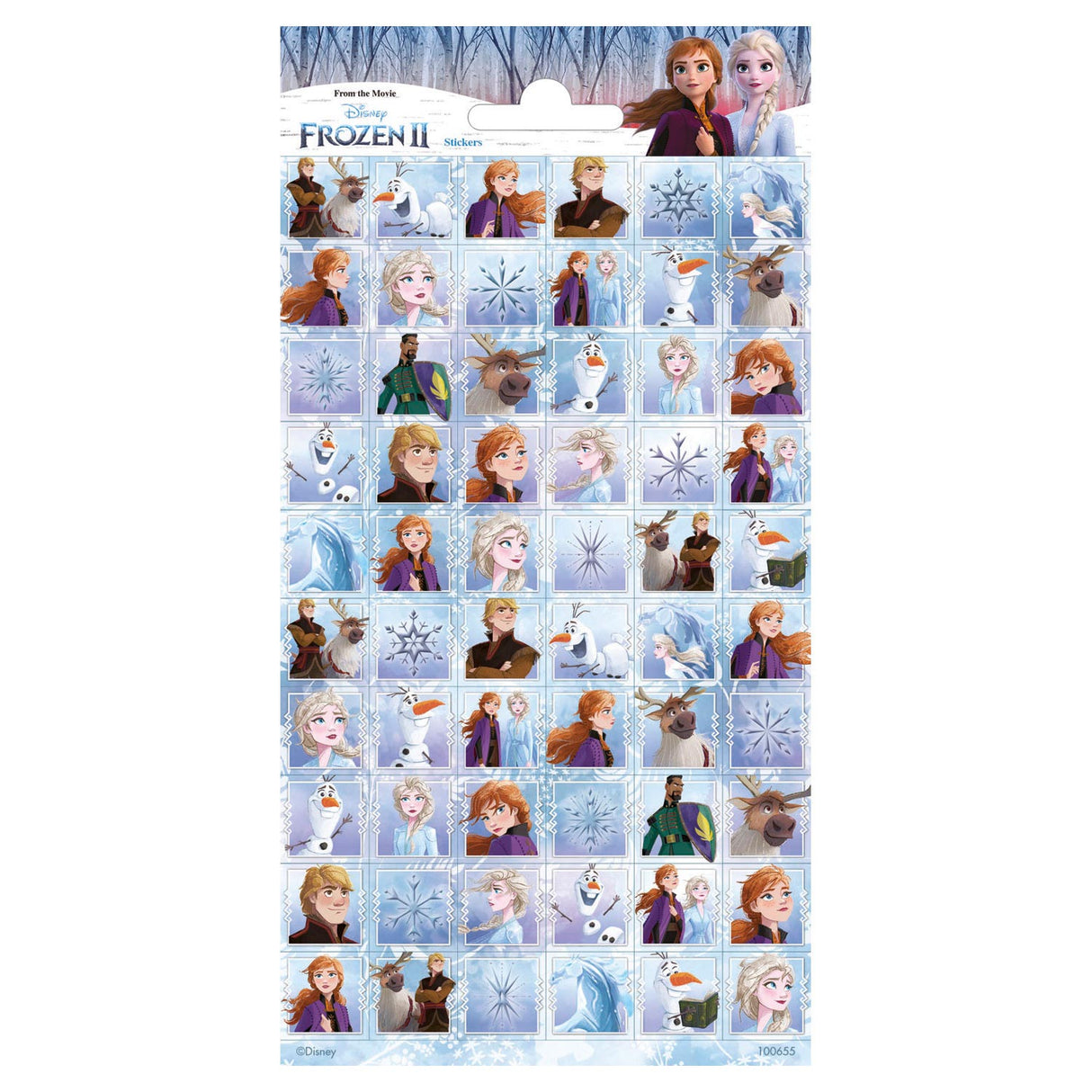 Totum stickervel frozen 2