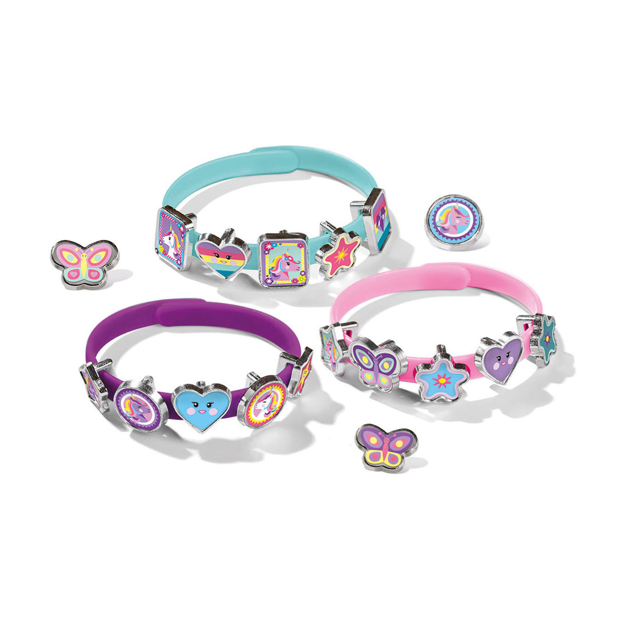 Pulseras de unicornio de Totum con encantos