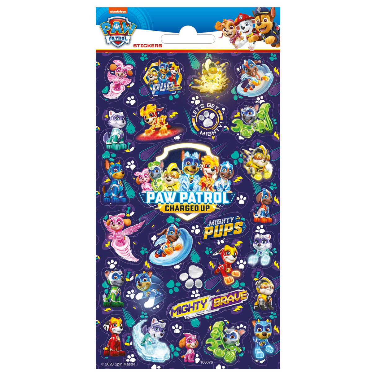 Totum Stickervel Twinkle Paw Patrouille