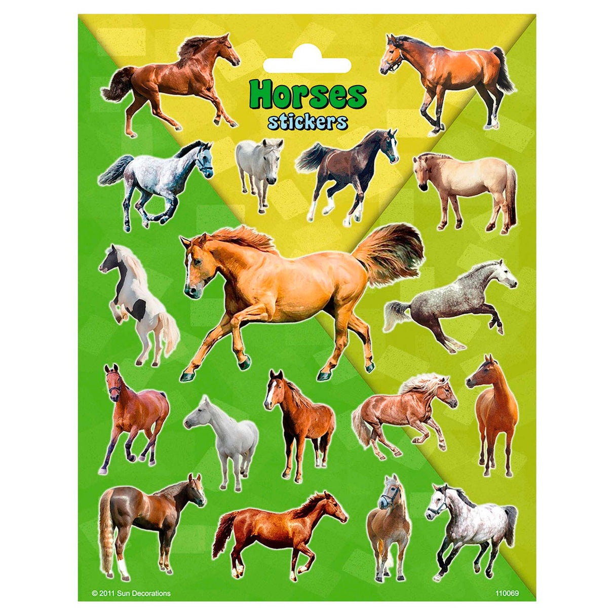 Totum Stickervel Horses