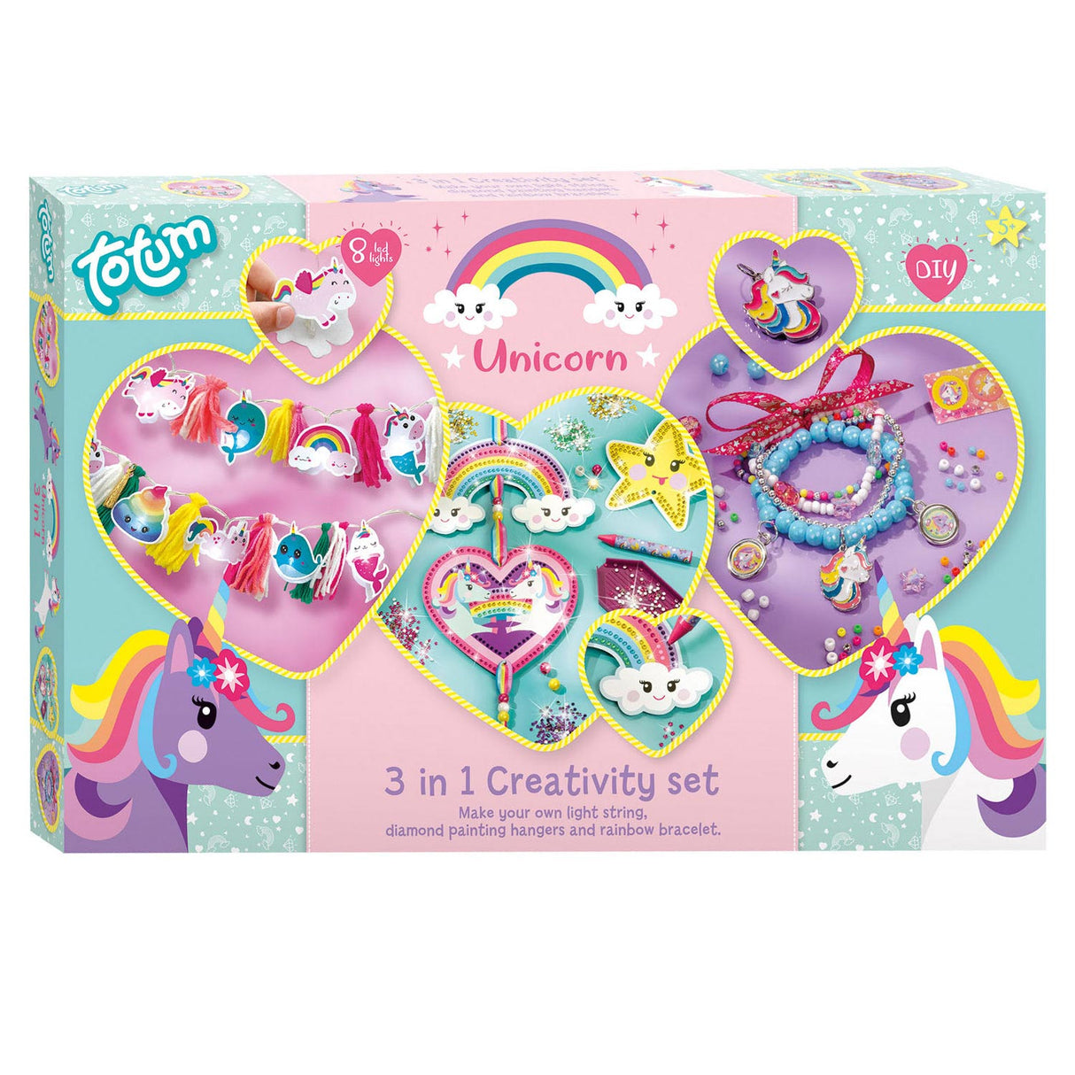 Totum Unicorn Handwierk Set, 3in1