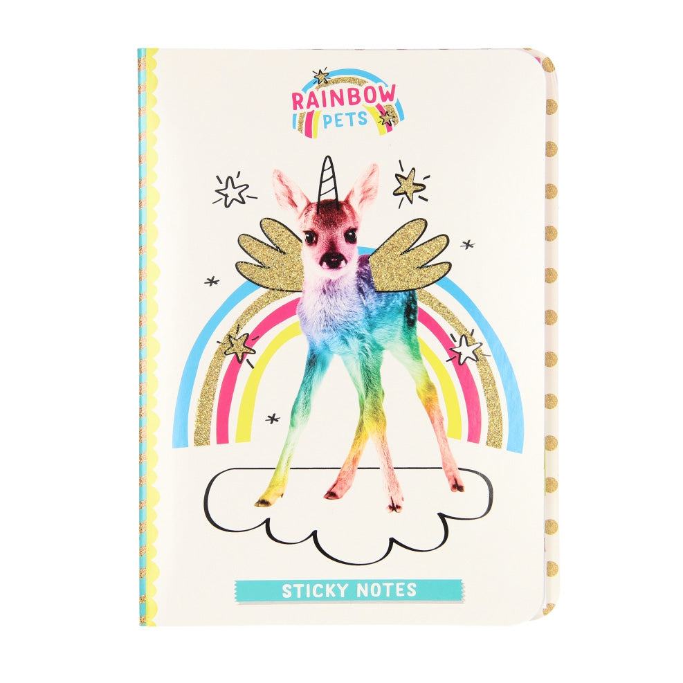 Totum Rainbow Pets Letiky Notes Booklet Hert