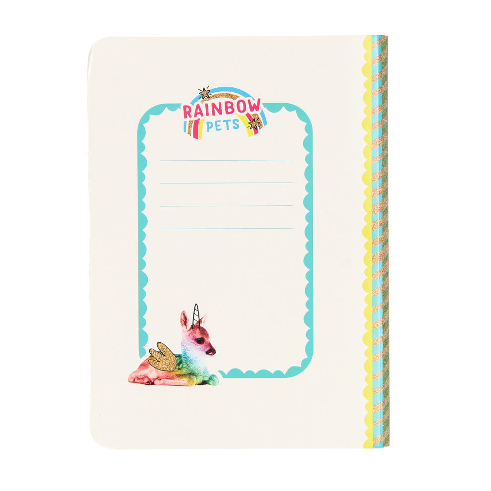 Totum Rainbow Pets Letiky Notes Booklet Hert