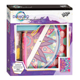 Totum Diamond Notebook 079700 Geschenktipp – Kreatives Bastel-Schreibbuch – Diamond Painting Mandala ab 6 Jahren