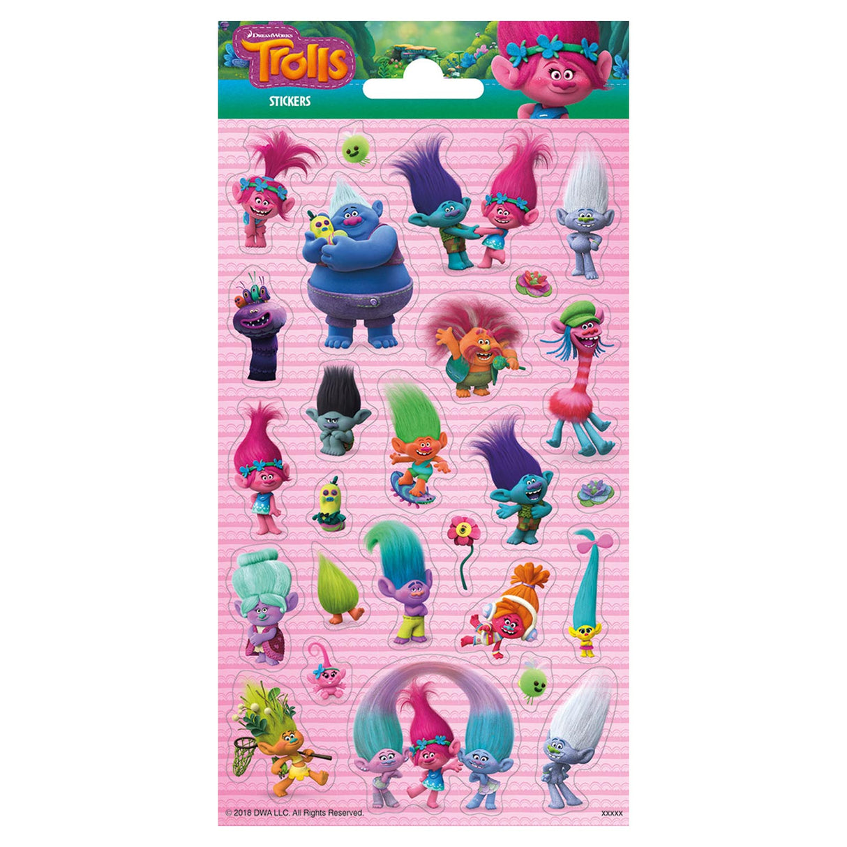 Totum-Aufkleberbogen Twinkle – Trolle