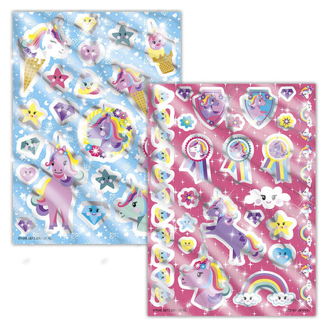 Totum Einhorn Tattoo 40 Stück Kindertattoo Metallic – Kinder-Make-up, Anzieh- und Party- und Anziehzubehör