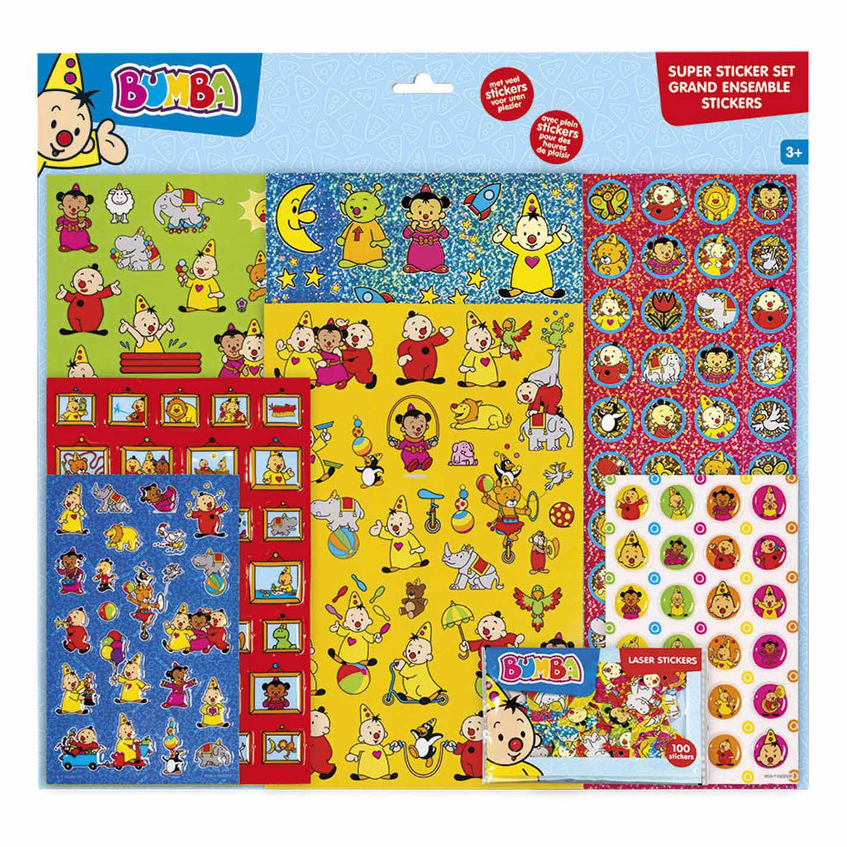 Totum Super-Aufkleber-Set – Bumba