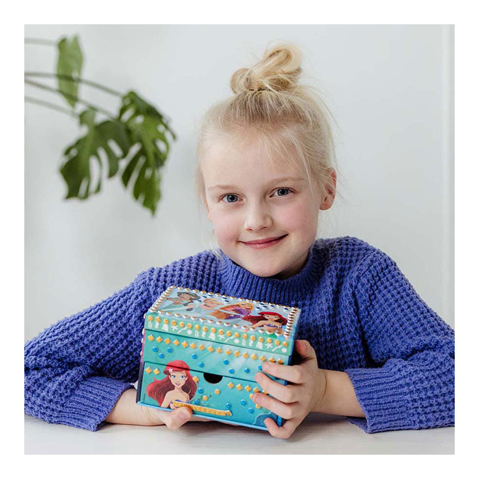 Herstellung einer Totum Disney Princess Mosaik-Schmuckschatulle