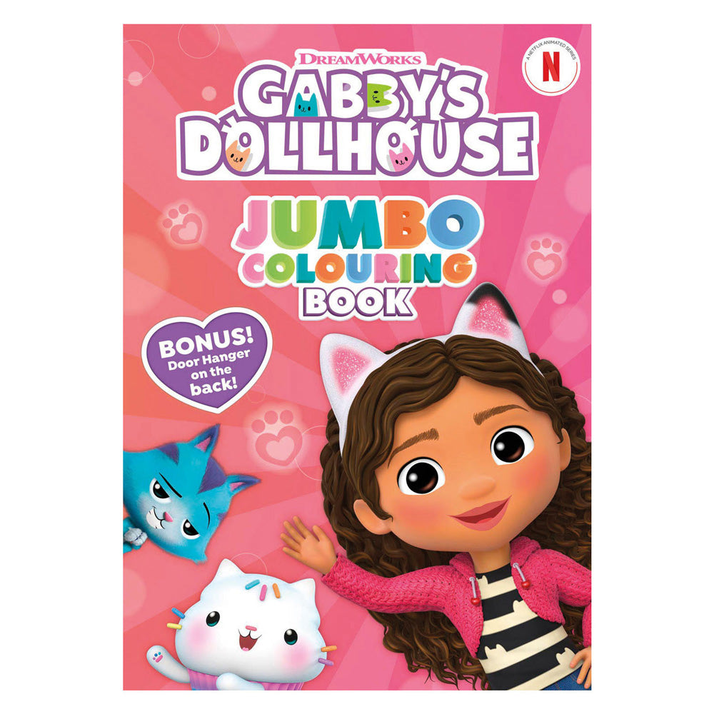 Totum Gabbys Dollhouse Colorbook