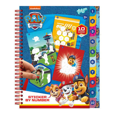 Totum Paw Patrol Aufkleber nach Nummernbuch