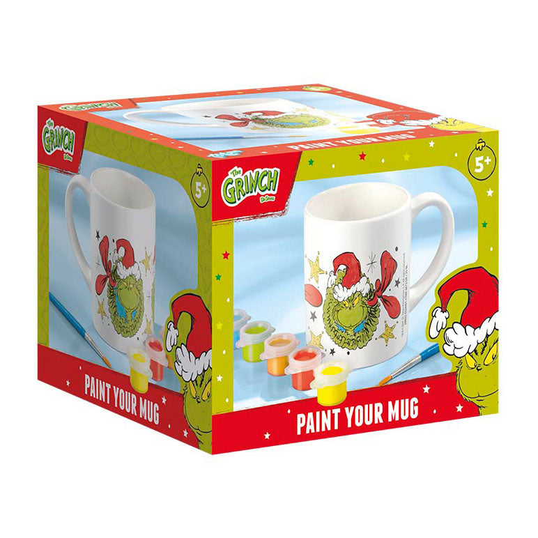 Totum paint your own mug grinch