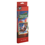 Creative craft group diamond painting kerstmis - 30x30cm