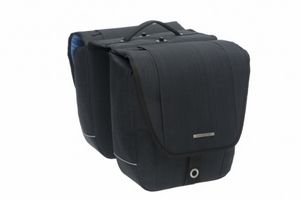 Nye Looxs Avero Double Bicycle Bag Black