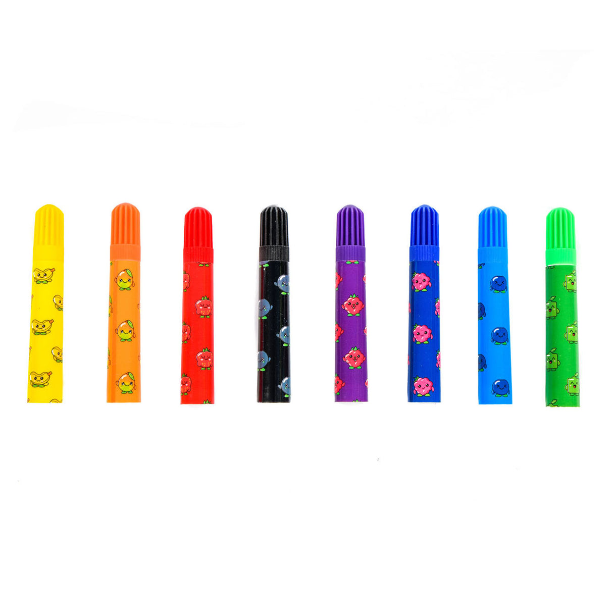 Canenco fruity squad markers with scent, 8pcs