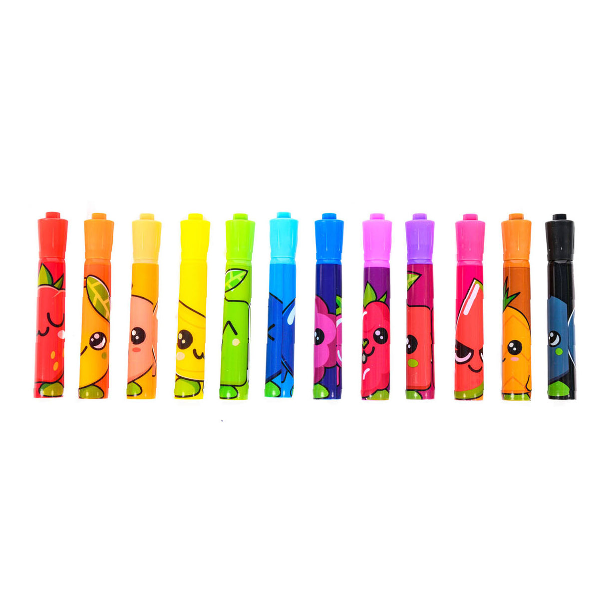 Canenco Fruity Squad Markers Super Wide Point med duft, 12 ..