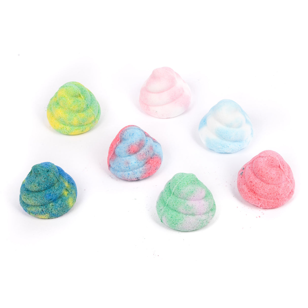 Erstelle es! Beauty-Badebomben Einhorn im 7er-Pack