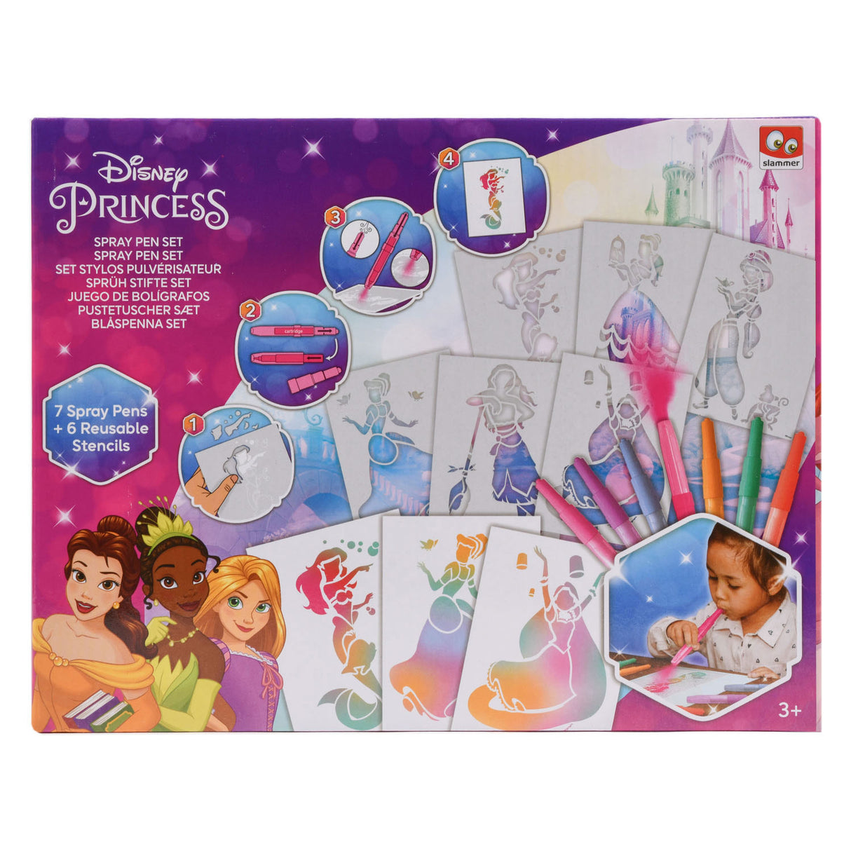 Disney Princess Blaaspennen Set