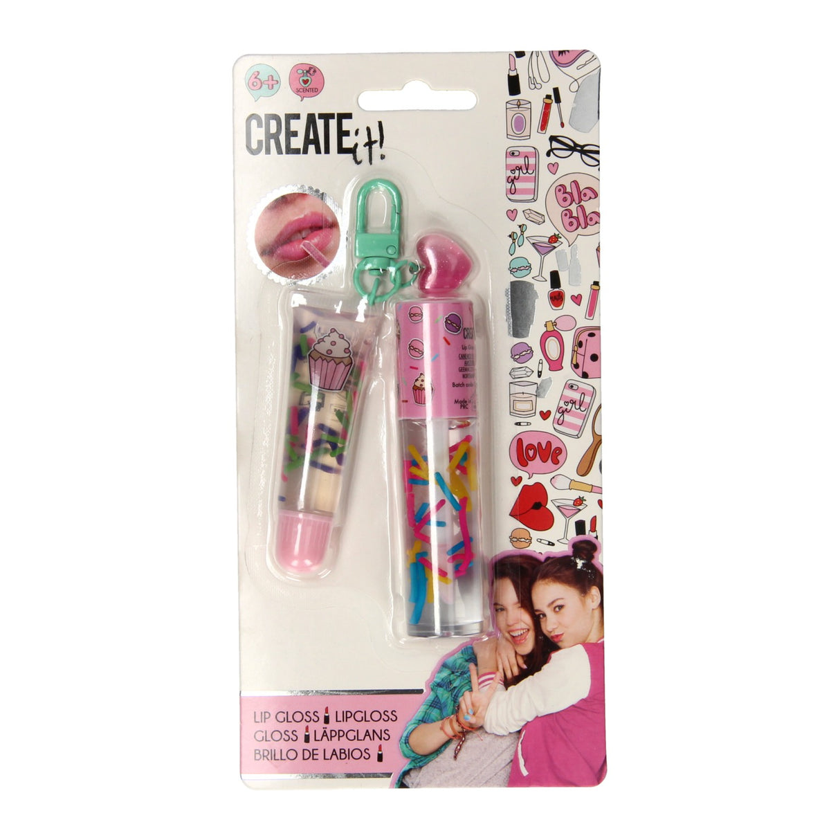Erstellen Sie es! Schönheit Lipgloss 2-Pack