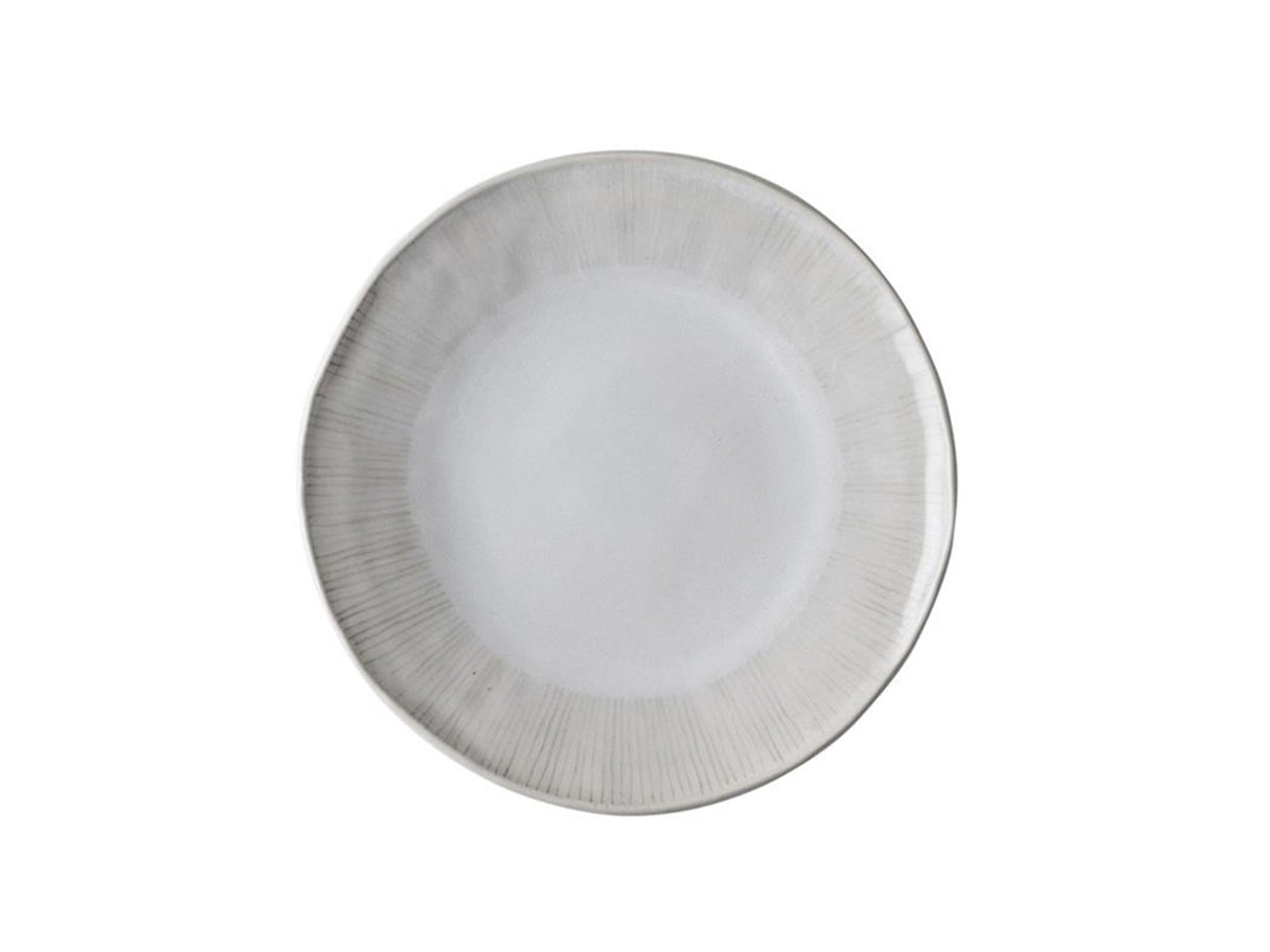 Dutch Rose Organic Teller 21,5cm weiß 4 Stk