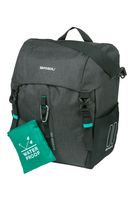 Basil Discovery 365D Baglie per biciclette singola L - SPORTY e leggero Baglie per biciclette - 20L - Meleo nero