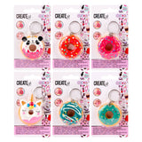 Create it! beauty sleutelhanger donut met lippenbalsem