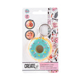 Erstelle es! Beauty-Schlüsselanhänger Donut mit Lippenbalsam