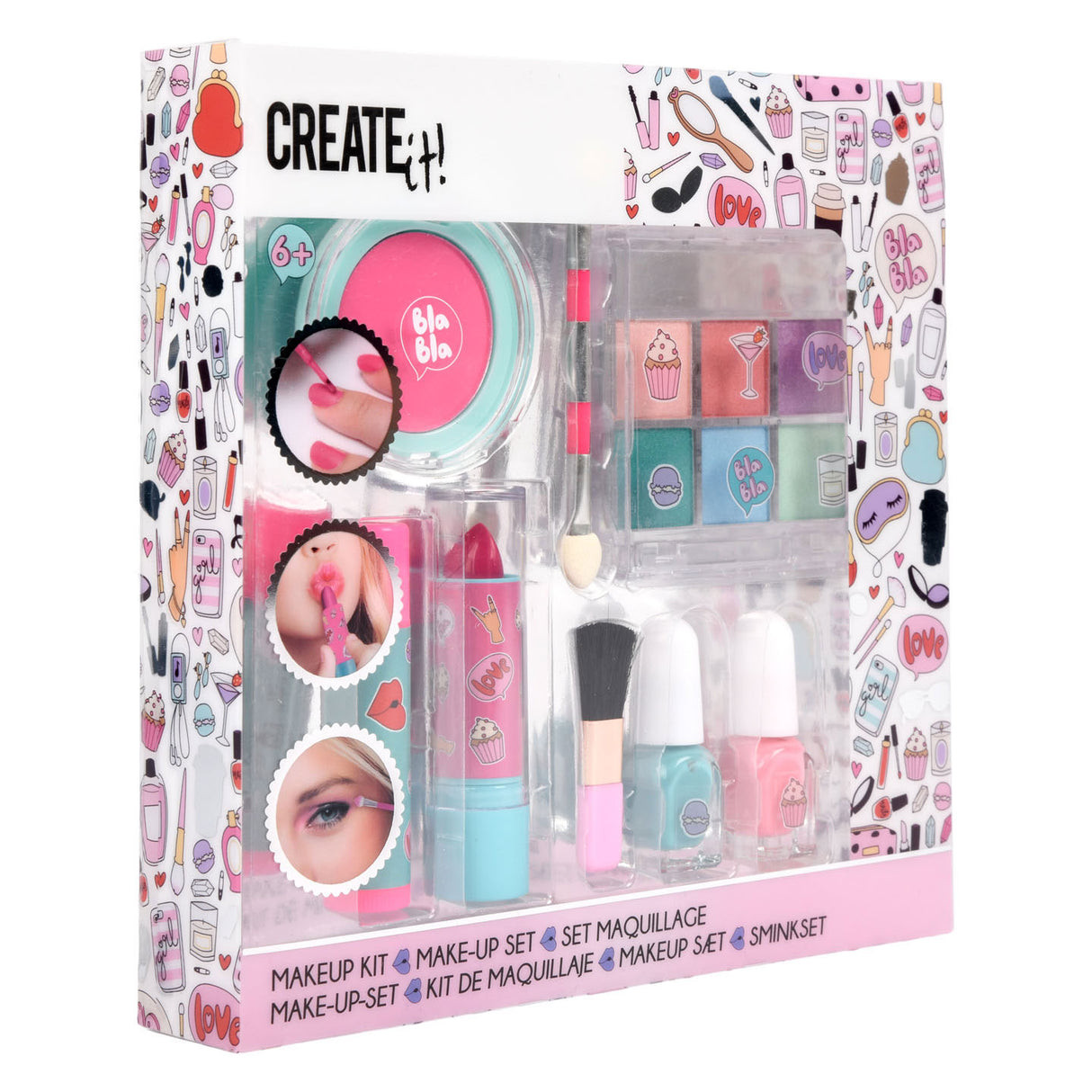 Create it! Beauty makeup set, 13dlg.