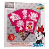 Canenco Minnie Felt colors 18x18 cm 5 pieces