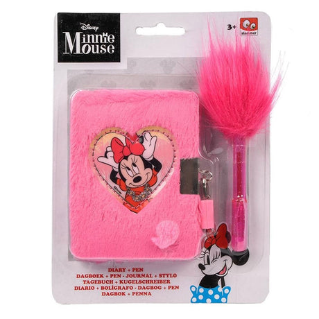 Slammer Minnie Diary Plüsch inkl. Stift
