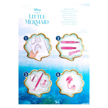 Canenco die kleine Meerjungfrau Blasstift-Set