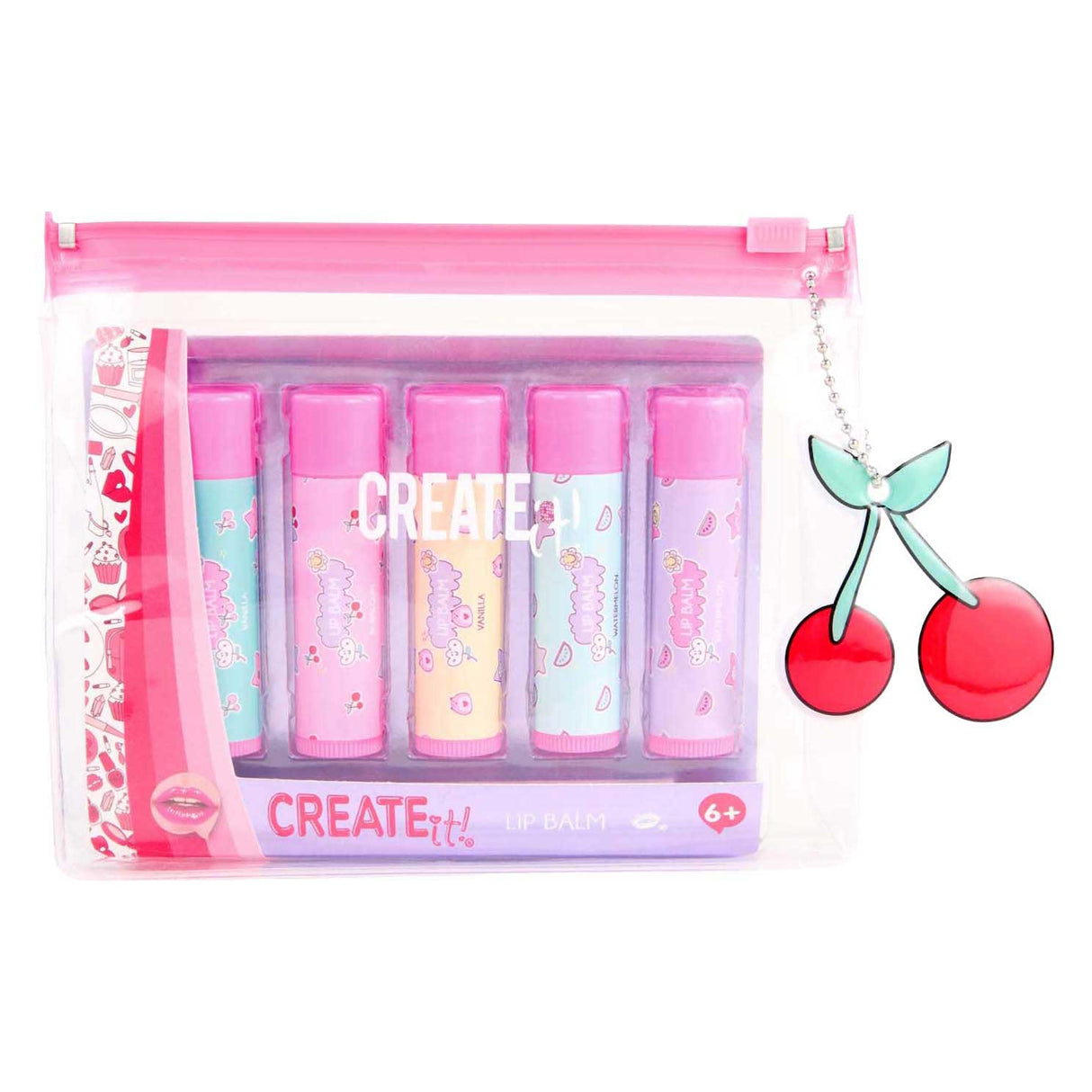 Erstelle es! Lippenbalsam im Etui, 5 Stk.