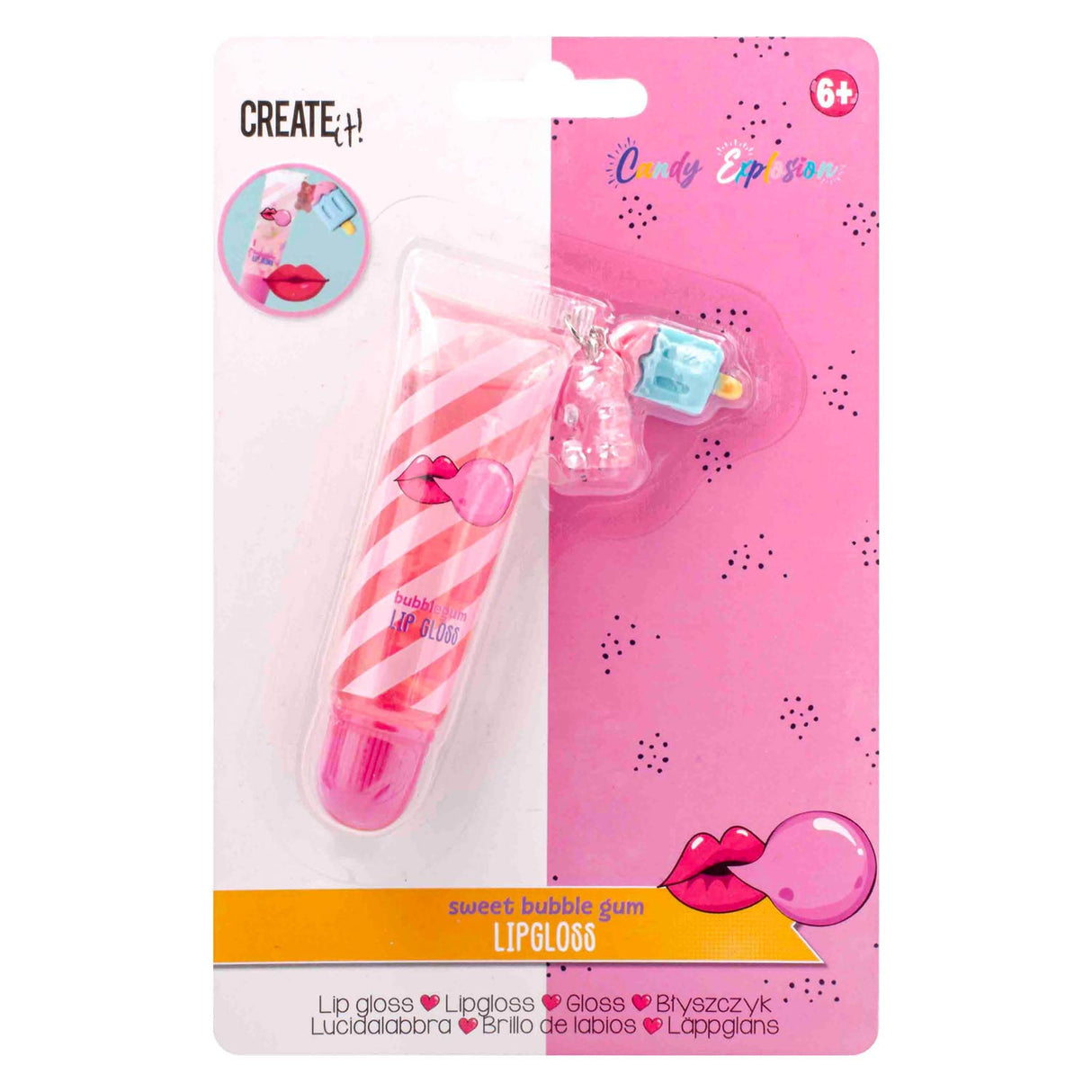 Canenco Candy Explosion Lipgloss Tube Pendant