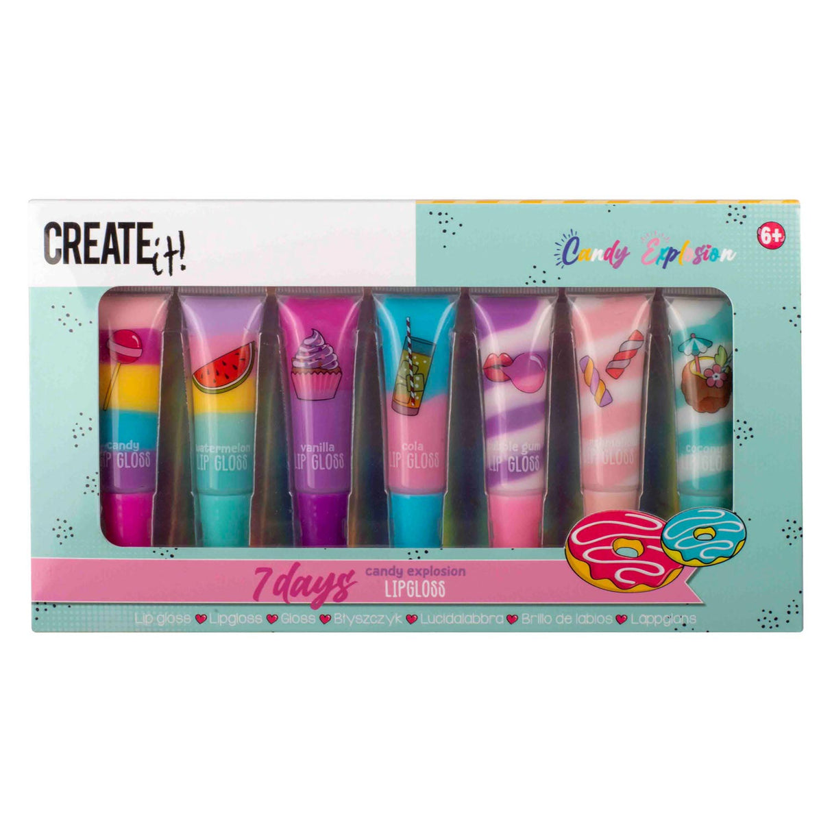 Vytvořte to! Candy Explosion Lipgloss víření