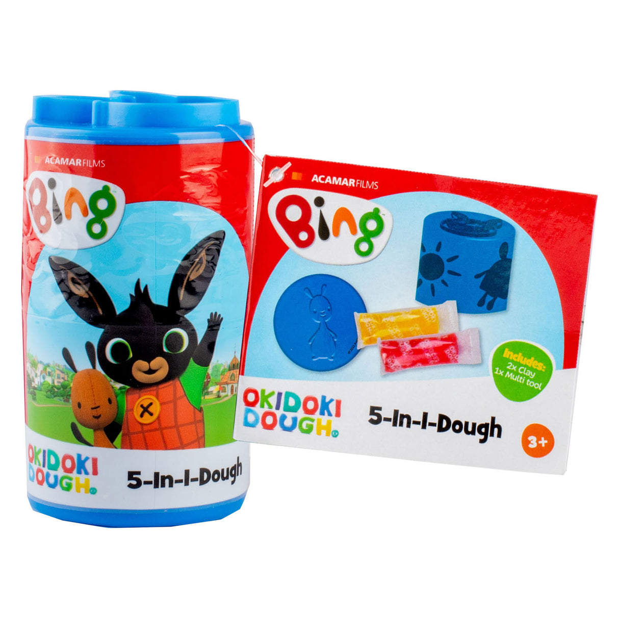 Bing 5in1 okidoki clay tube small