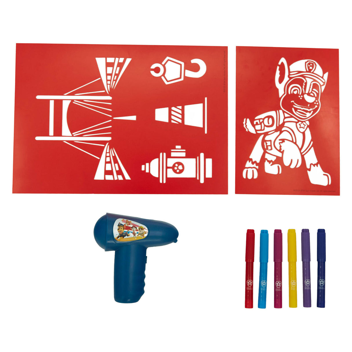 Paw Patrol Electric Blaasprennen Set