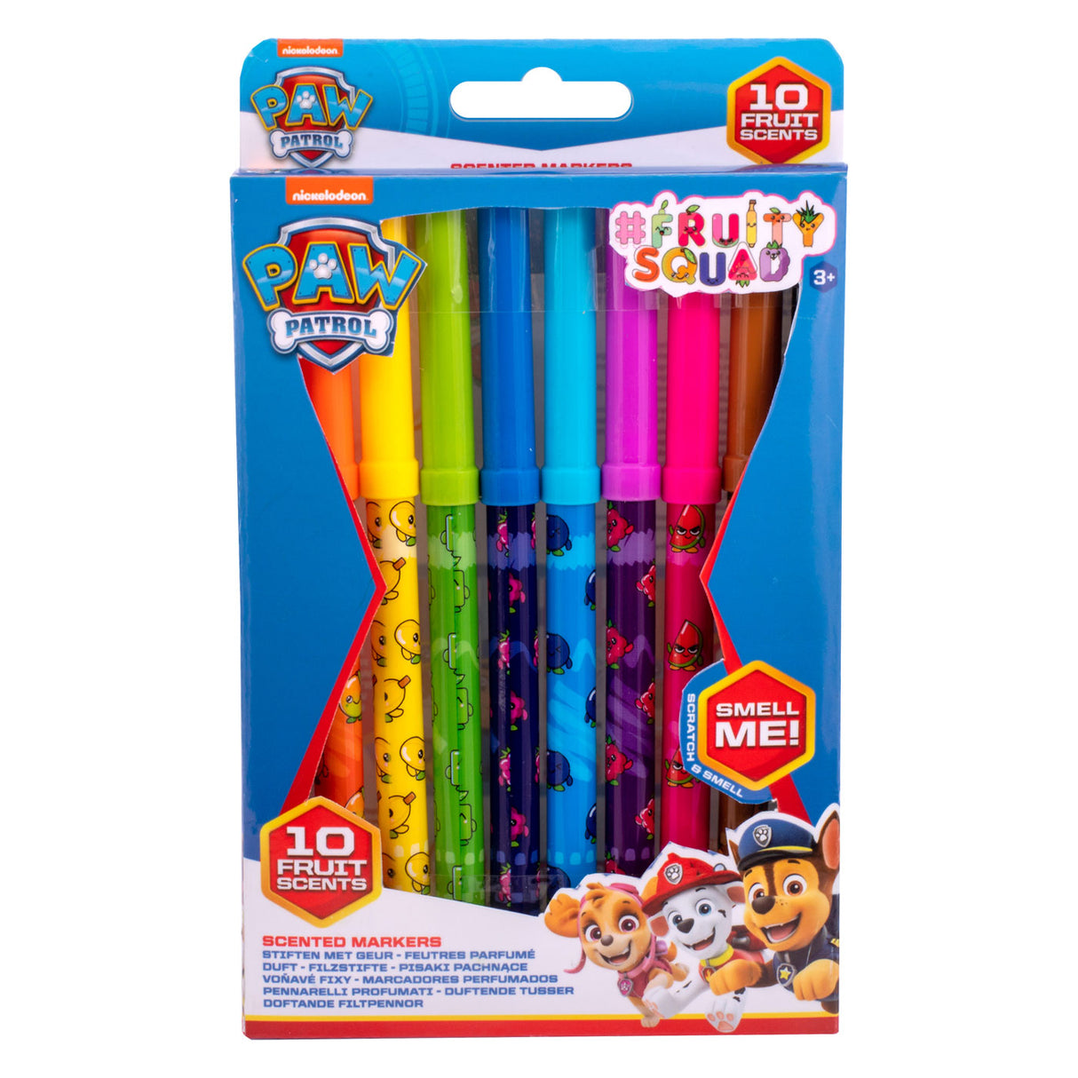 Fruity Squad Paw Patrol markers with scent