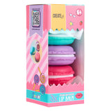 Erstelle es! Candy Lippenbalsam Macaron Box, 3 Stk.