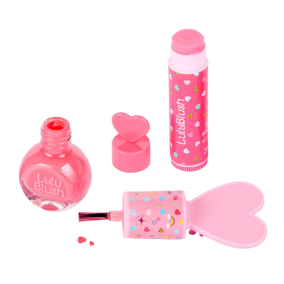 Canenco Lulu Rouge Make-up-Etui transparent