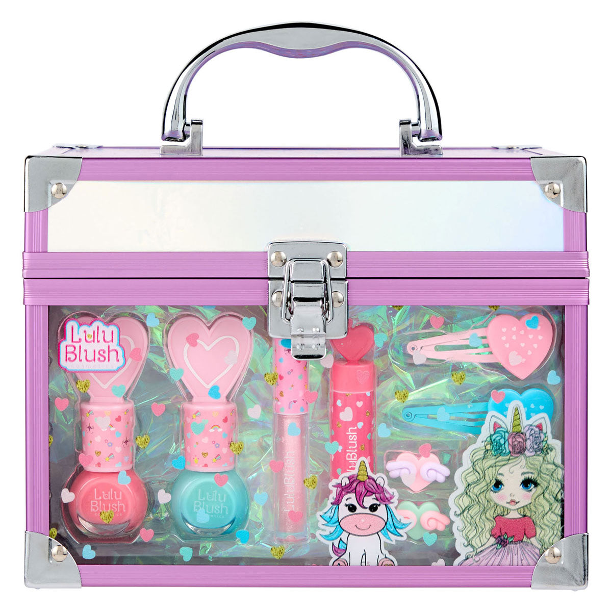 Canenenco Lulu Blush Make-up suitcase transparent