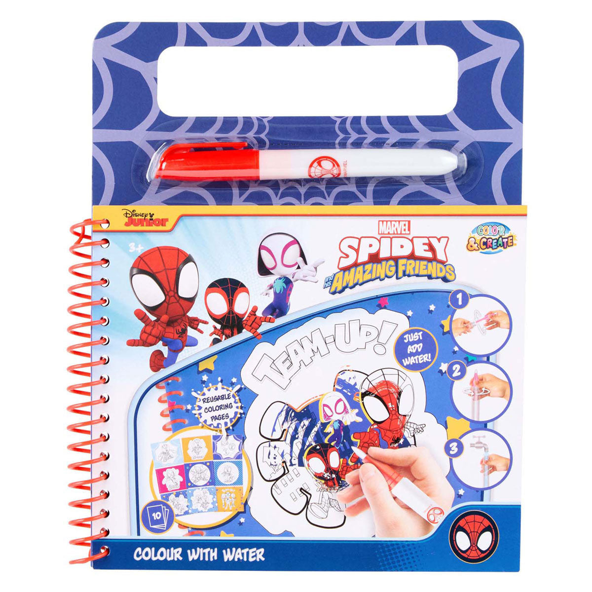 Canco Spidey Water Color Book