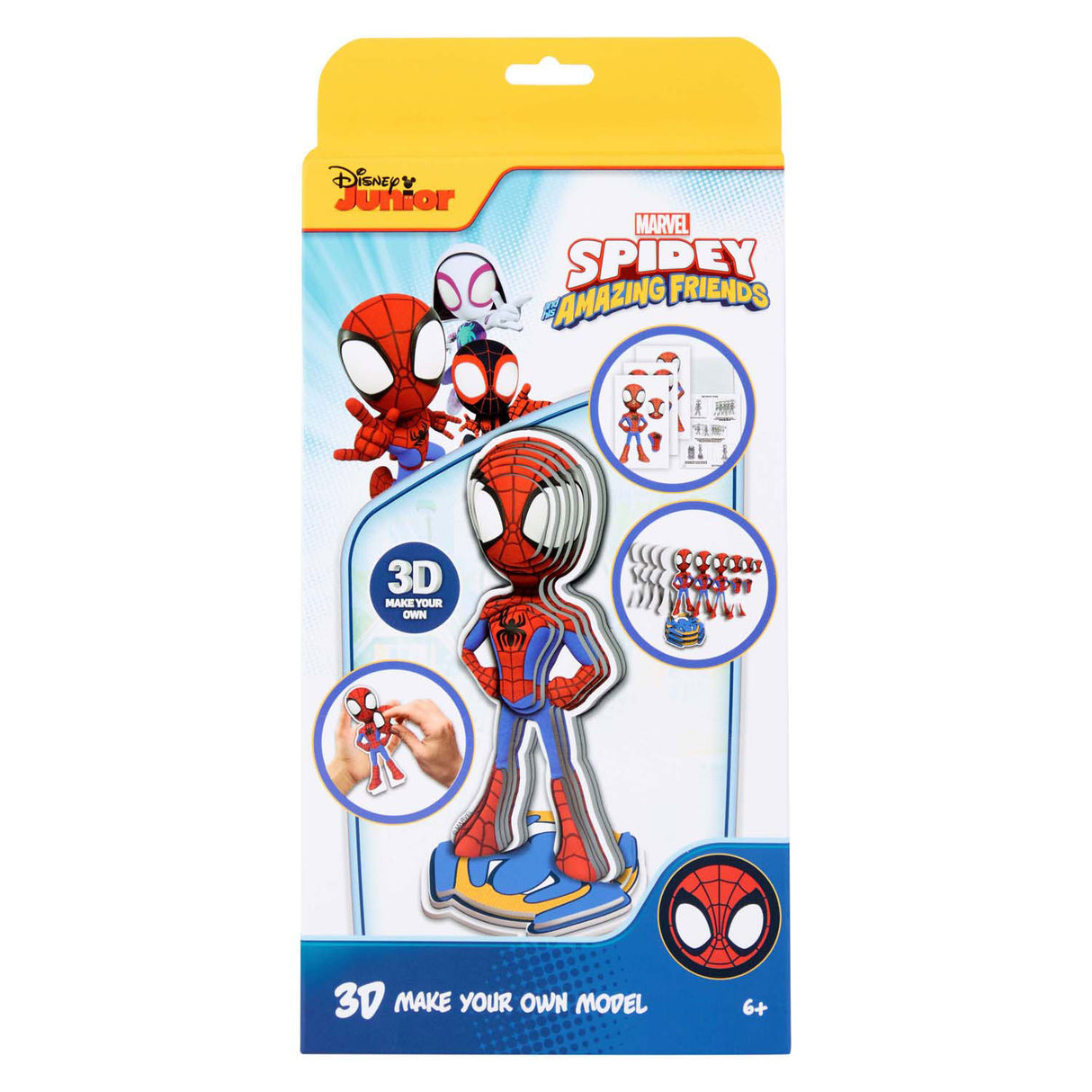 Spidey maak je eigen 3d figuur