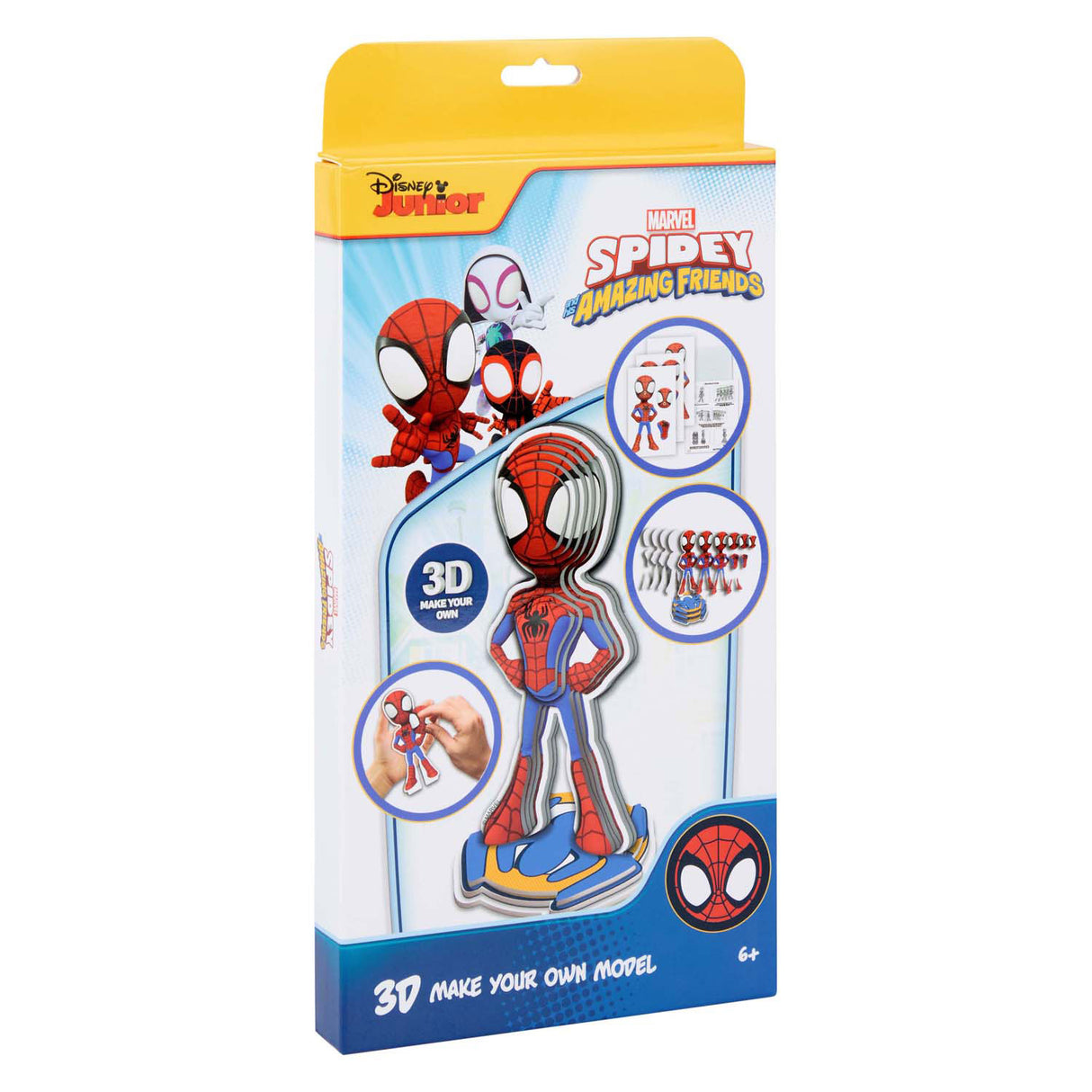 Spidey maacht Är eege 3D Figur