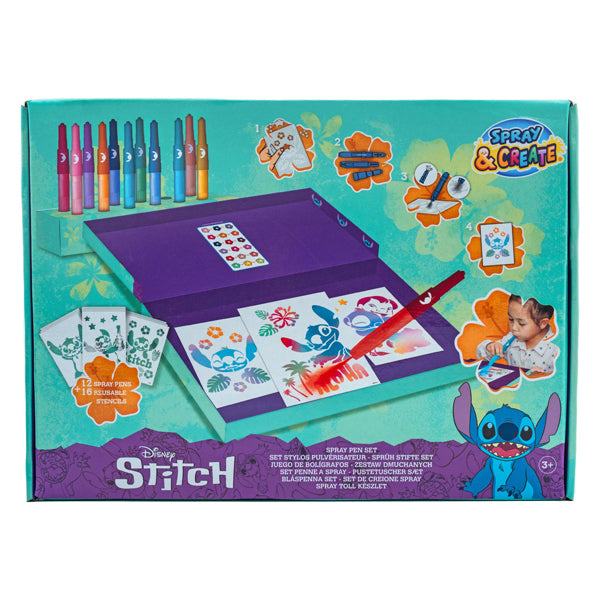 Stitch Spray Pen Set Desktop-Box | 6 Stück