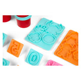 Canenco Stitch Ton-Set mit Zahlen – 6 Tontöpfe
