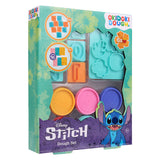 Canenco Stitch Ton-Set mit Zahlen – 6 Tontöpfe