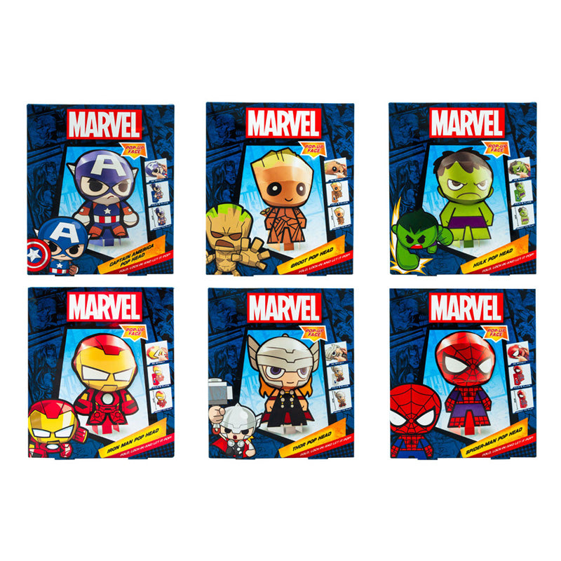 Canenco fold din egen Marvel 3D -figur karton