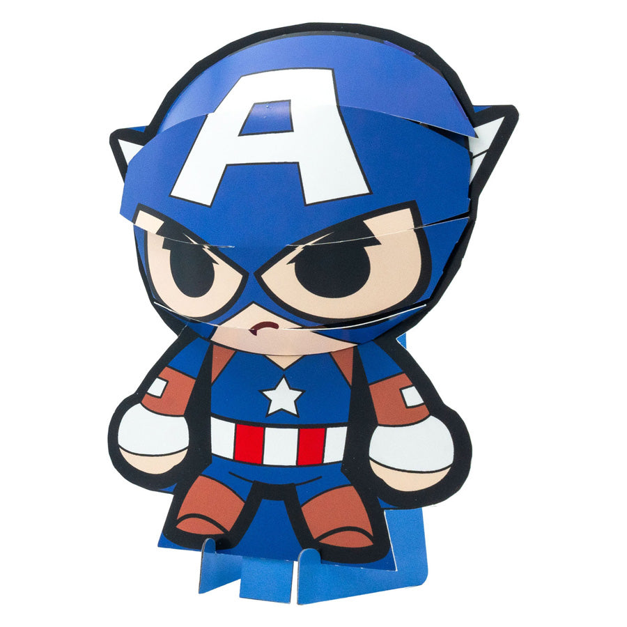 Canenco Fold Your Own Marvel 3D Figure Carton