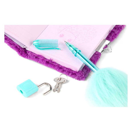 Canenco Gabbys Puppenhaus-Plüschtagebuch mit Plüschstift